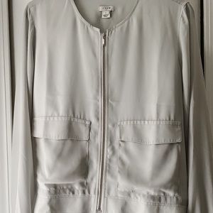 J crew lightweight bomber jacket